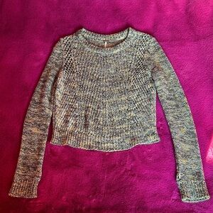 Free People Multicolor Knit Sweater